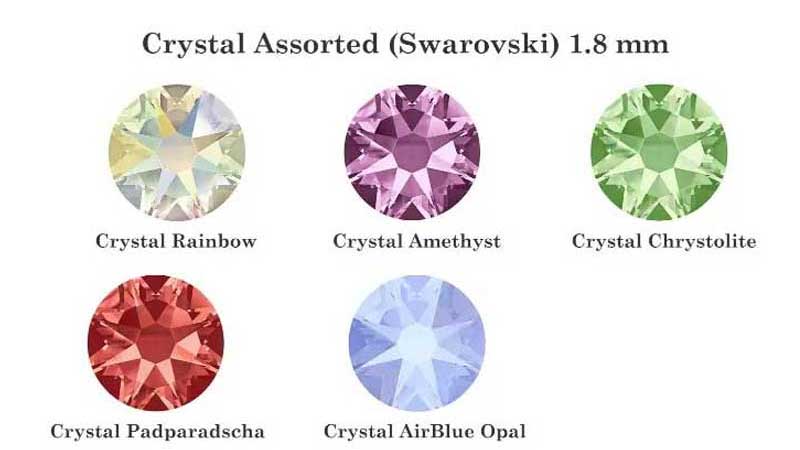 Dental Jewelry, Sawroski assorted  crystal Tooth Jewelry